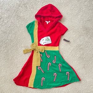 Christmas Ugly Sweater Present Dress - S